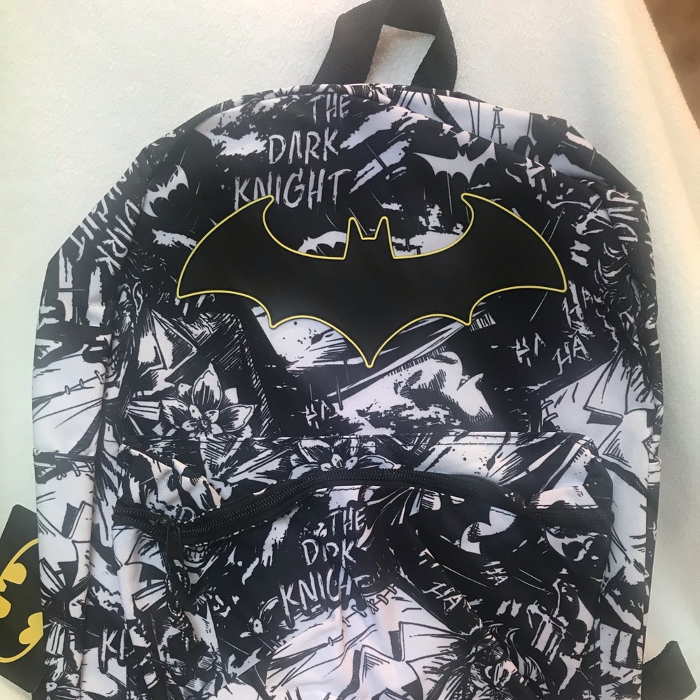 Batman Dark knight Backpack NWT